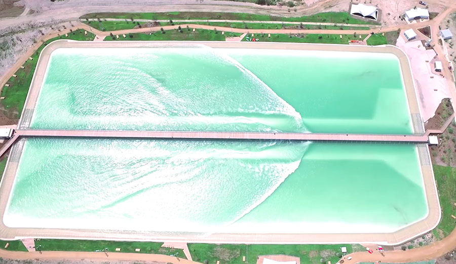 NLand Surf Park Arial