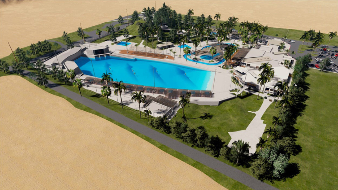 Palm Springs Surf Club Rendering