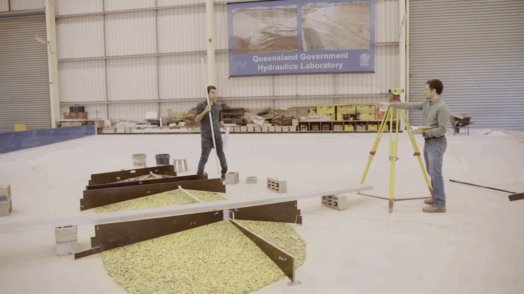 Physical modeling of Midd’s Reef